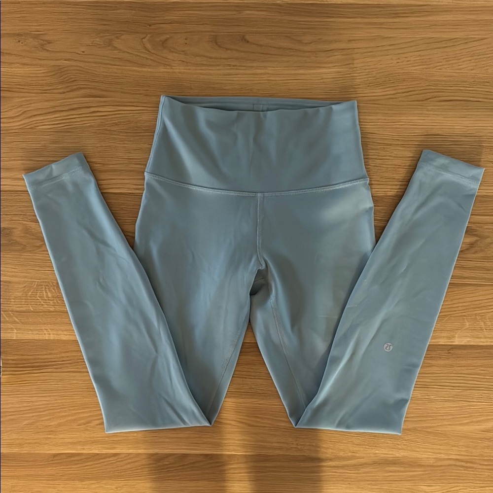 NWOT Lululemon Wunder Train High-Rise Tight 28” in Misty Glade